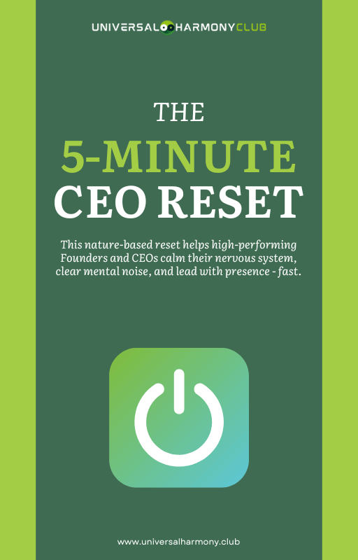 The 5-Minute CEO Reset